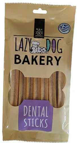 M.B.F. Lazy Dog Bakery Dental Banana Dog Dental Stick for Small Breeds 130gr 7pcs