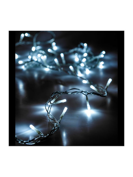 Φωτακια 200 Led Διαφανο Παγου Επεκτεινομενο 10 Μετρα Εσωτερικου Εξωτερικου Χωρου #75025