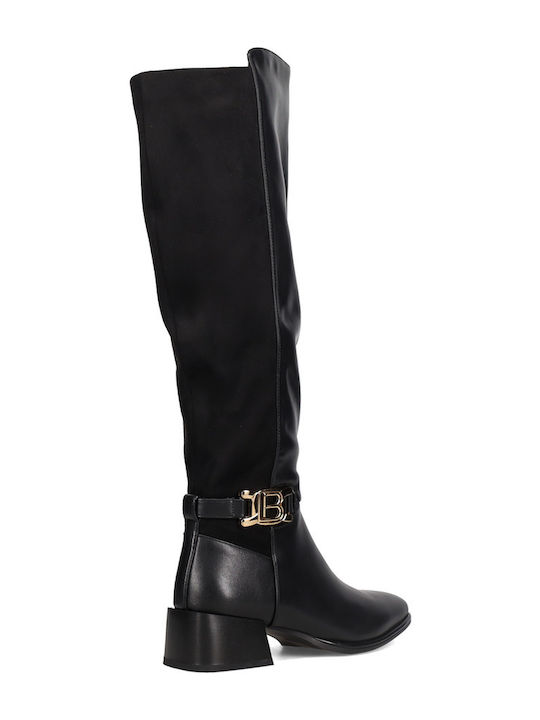 Women's Boots with Zipper Black