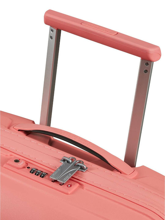 American Tourister Airconic Cabin Hard Travel Suitcase Solar Pink with 4 Wheels