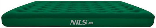 Nils Φουσκωτό Στρώμα Ύπνου Διπλό 203x152x22εκ. Πράσινο