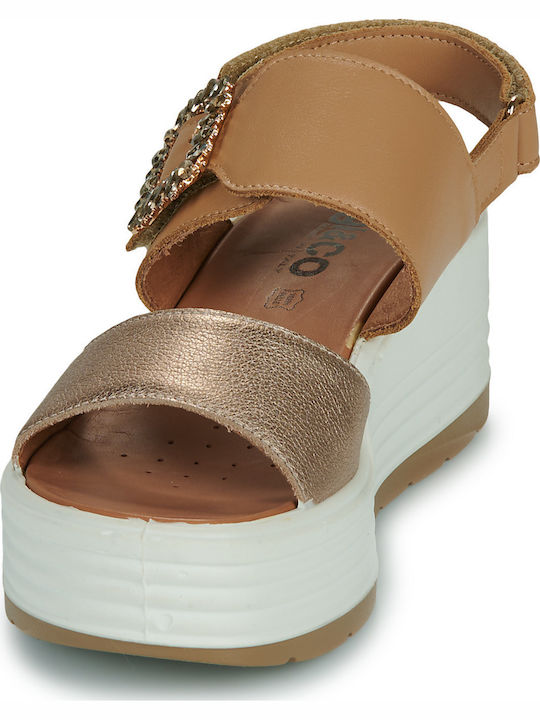 Women's Platform Shoes Brown