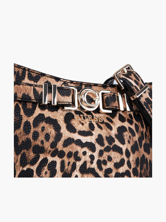Damen Schultertasche Braun