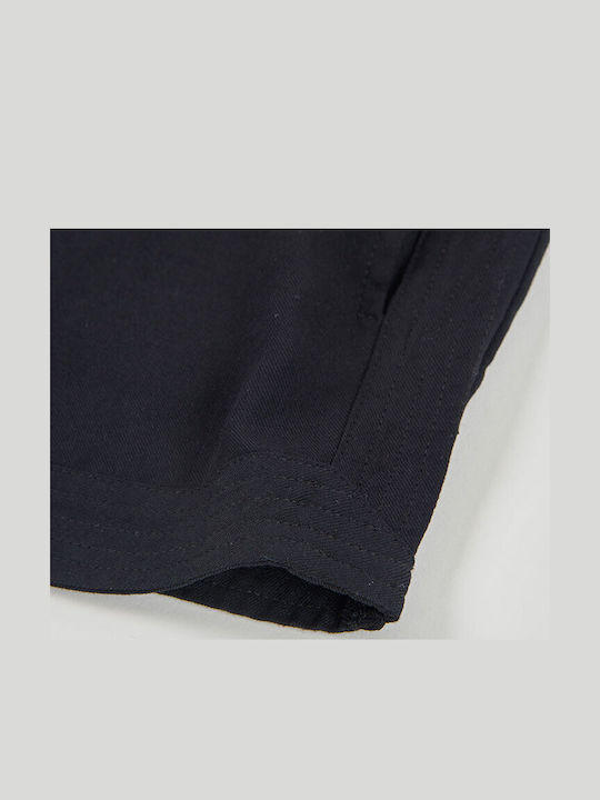 Kinder-Shorts/Bermudas Stoff Schwarz