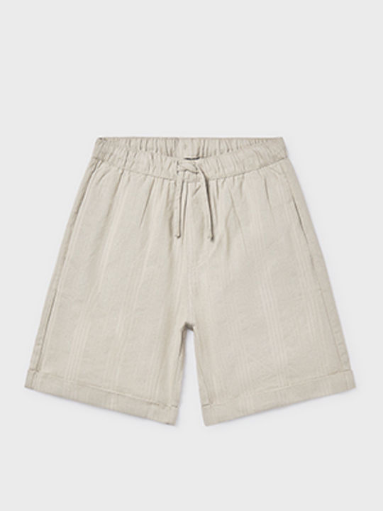 Kids' Shorts/Bermudas Fabric Beige