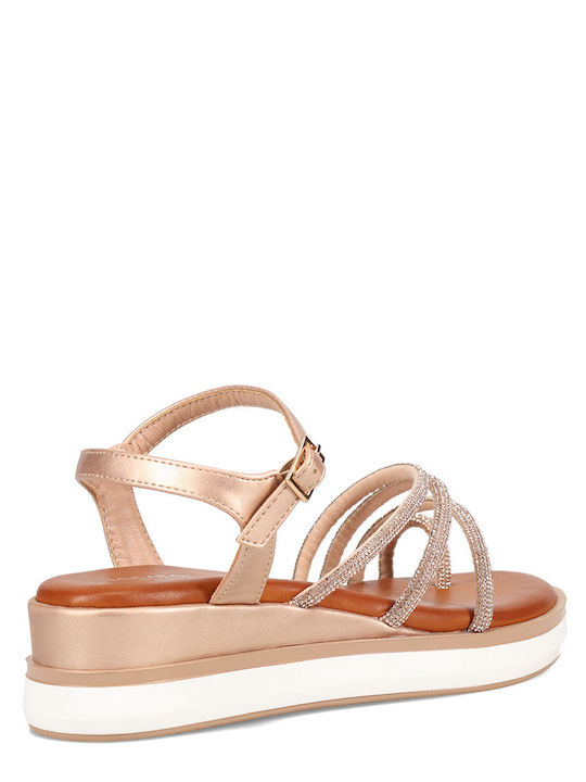 Summer Women's Platforms Rose Gold