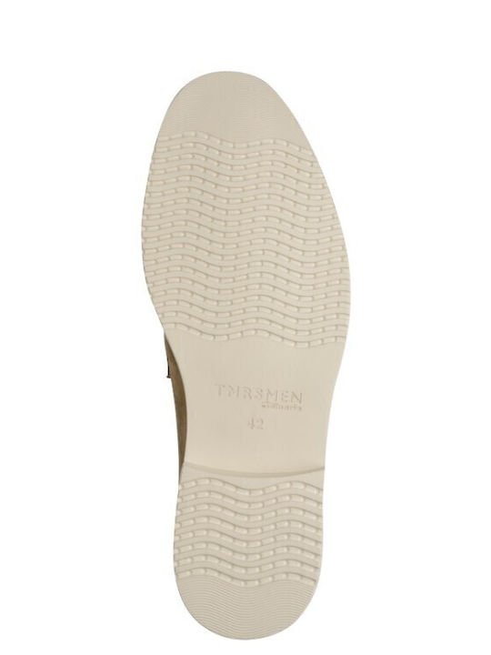 Δερμάτινα Ανδρικά Loafers σε Ταμπά Χρώμα