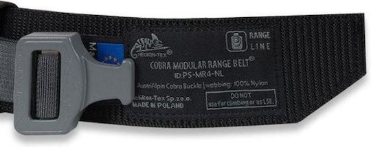Helikon Tex Cobra Modular Range Belt Στρατιωτική Ζώνη Ταχείας Απασφάλισης 45mm Μαύρη 45mm