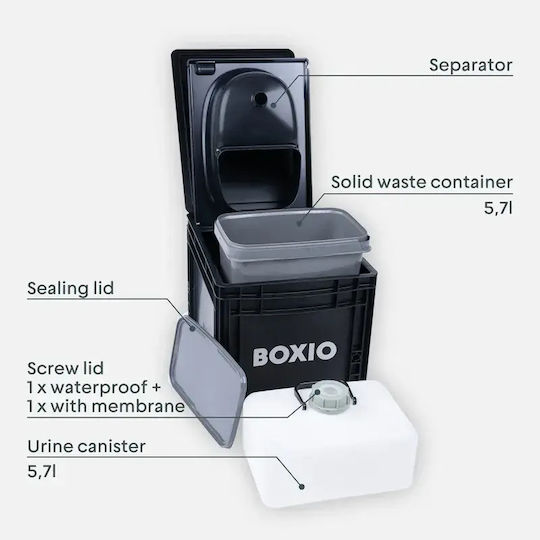 Boxio Toilet 5L