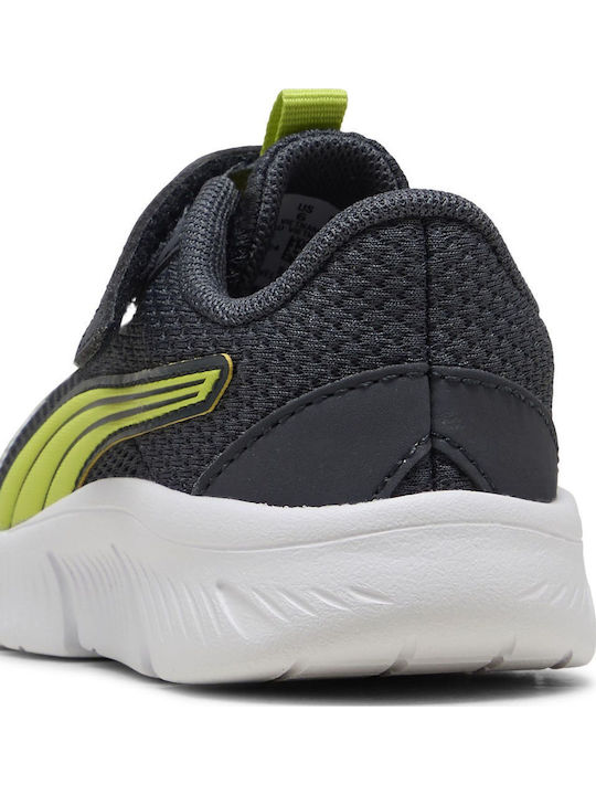 Flexfocus Παιδικά Sneakers με Σκρατς Μαύρα