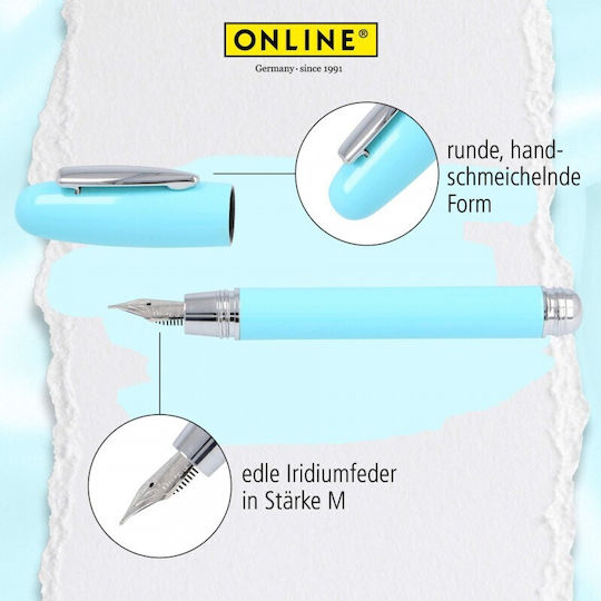 Online Stilou Cu Pană De Scris Albastru Highway 38288 4014421382887 Vârf Medium