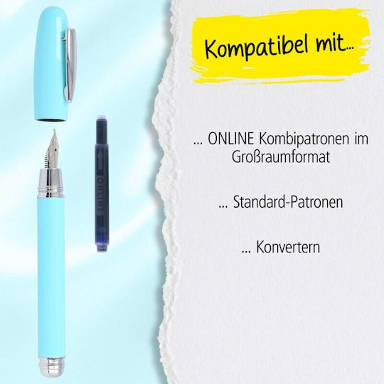 Online Stilou Cu Pană De Scris Albastru Highway 38288 4014421382887 Vârf Medium