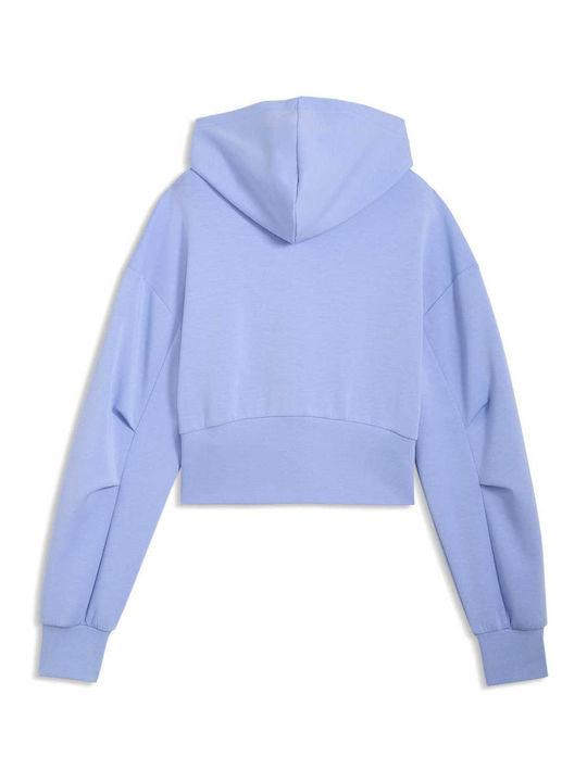 Women's Sweatshirt Hooded Purple