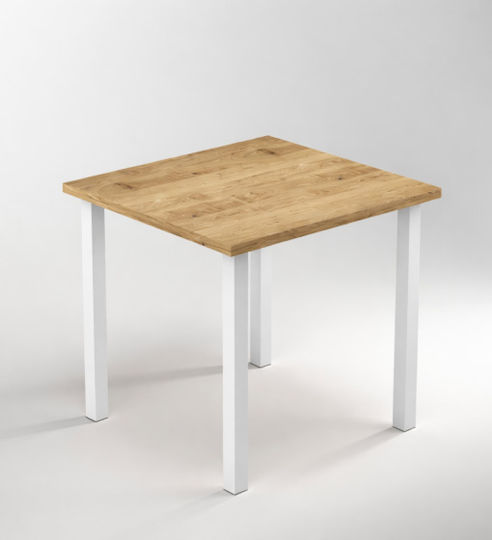 Finetto Metal Furniture Leg Suitable for Table / Coffee Table / Desk 5x5cm White