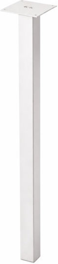 Finetto Metal Furniture Leg Suitable for Table / Coffee Table / Desk 5x5cm White