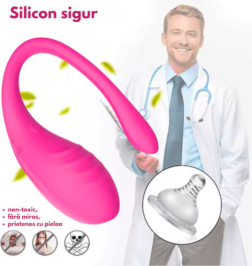 Вибратор G-Spot с Дистанционно Управление 20см Розов