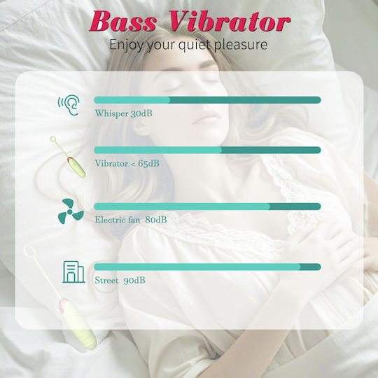 Love Vibrator Egg with Remote Control Green