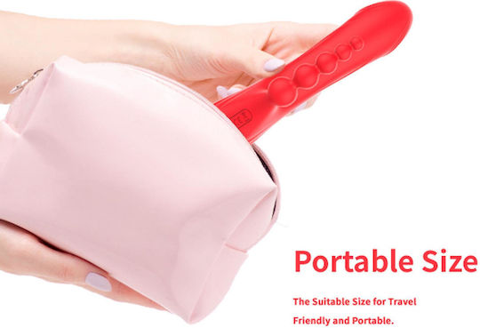 B-Series Joy Δονητής Rabbit 22.3cm Κόκκινος