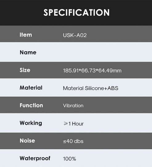 B-Series Joy Vibrator mit Fernbedienung 18.591cm Schwarz