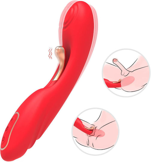 B-Series Joy Κλασικός Δονητής 22.4cm Κόκκινος