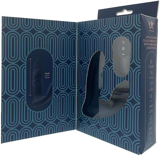 Dream Toys Vibrator Διπλός Δονητής με Απομακρυσμένο Έλεγχο Μπλε