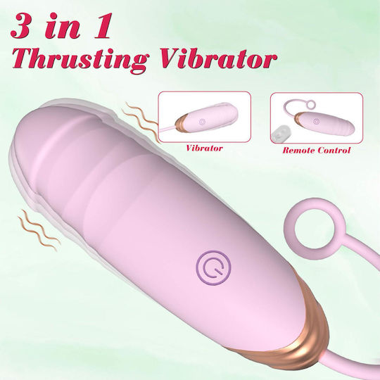 Love Vibrator Ei mit Fernbedienung Rosa
