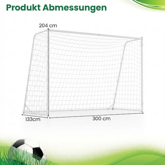 Costway Fußballtor 300x204x204cm