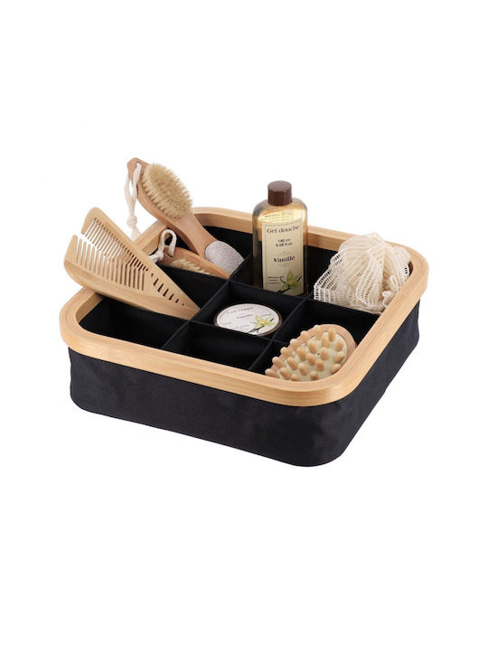 Atmosphera Cotton Holder Plastic Black