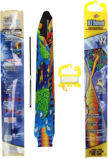 X-Kites Χαρταετός Υφασμάτινος με Ουρά 63x67εκ 1τμχ