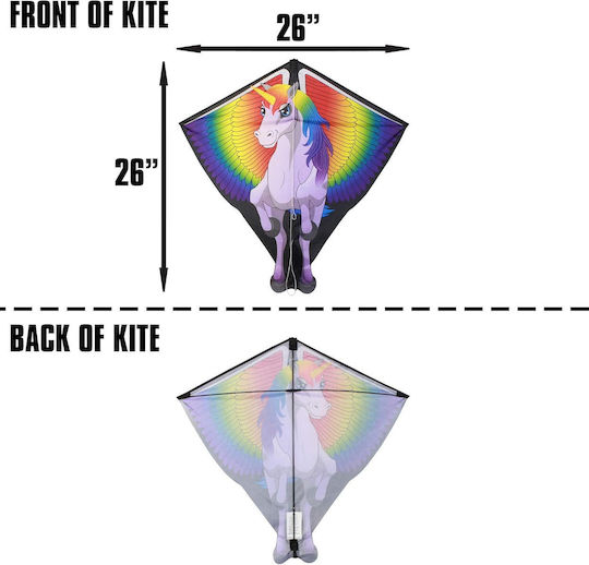 X-Kites Хвърчило Тъкан с Опашка 63x67см 1бр