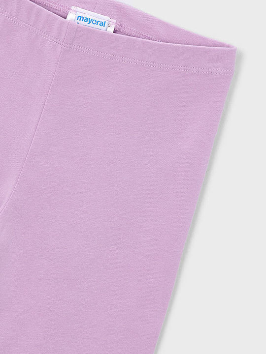 Kids' Set with Leggings Summer 3pcs Purple