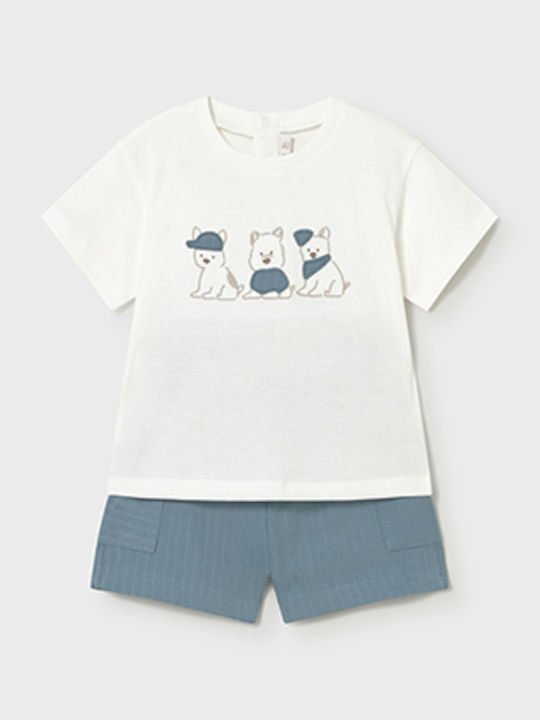 Kids Set with Petrol Shorts 2 Pieces