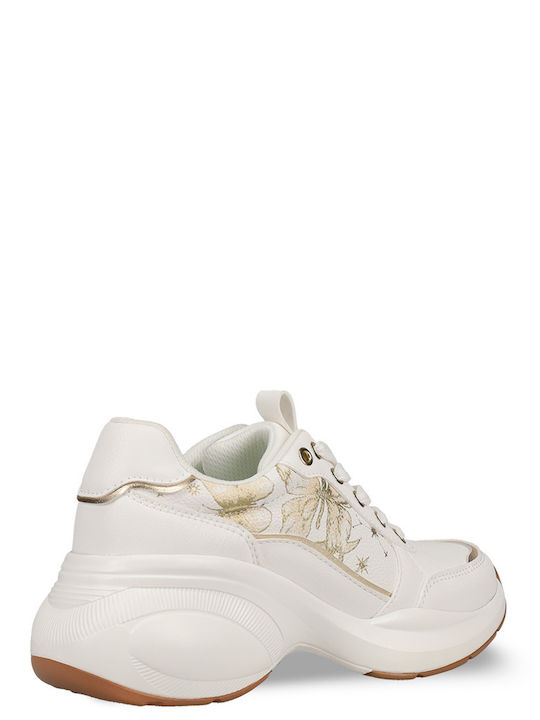 Adidași Chunky Pentru Femei Albi