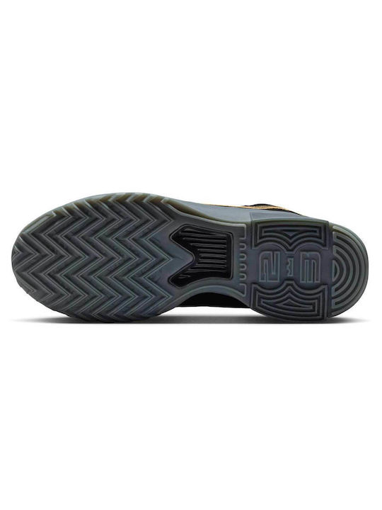 LeBron Witness 9 High Basketball Shoes Black Iron Grey Dark Smoke Grey