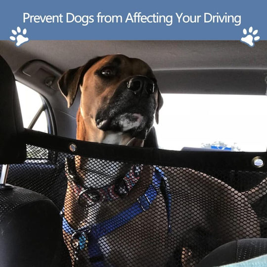 Divider Car for Dog Black