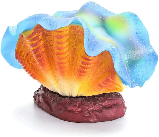 Nobleza Aquarium Decoration Phosphorescent Shell 9.5x6.6 Cm