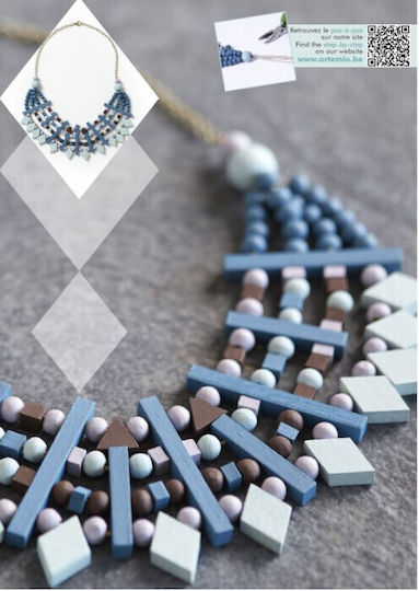 Wooden Beads Lusy By Artemio Square 5x3mm 150pcs