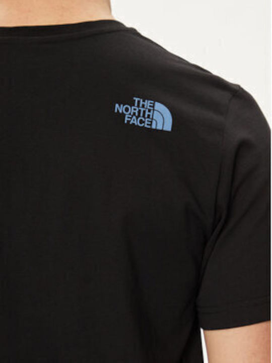 Mountain Line T-shirt Black