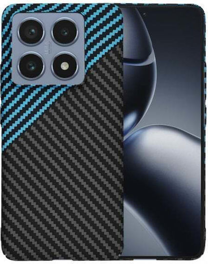 Xiaomi 14t Pro Techsuit Carbonite Fibershell Schwarz Blau Handyhüllen