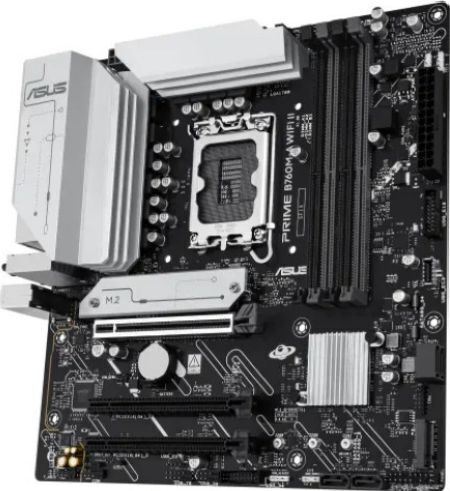 Asus Prime B760M-A WIFI II Motherboard Micro ATX with Intel 1700 Socket