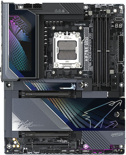 Gigabyte X870E Aorus Master X3D Wi-Fi Placă de bază ATX cu AMD AM5 Socket
