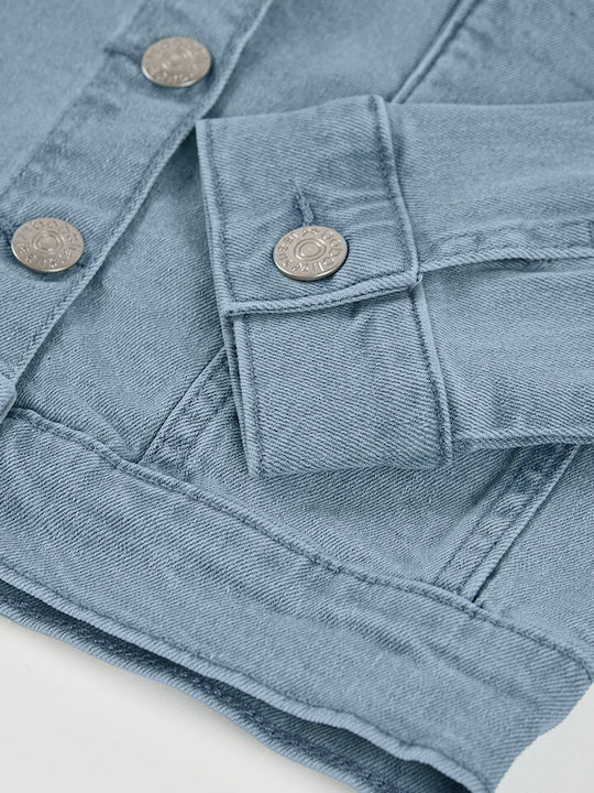 Geacă Denim Pentru Copii Bleach