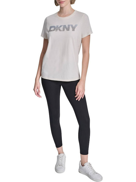 Damen Bluse Kurzärmelig Beige