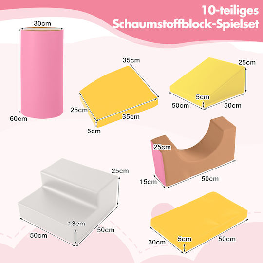Costway Set made of Fabric 60x60cm. Multicolour