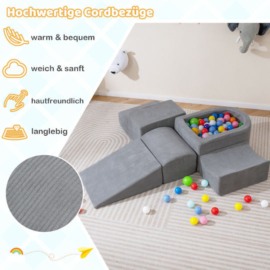 Costway Set aus Stoff Gray