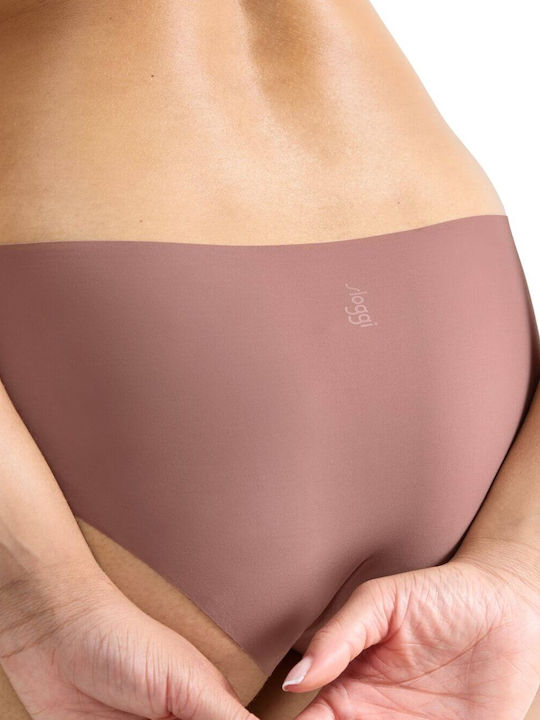 Feel 2.0 Hipster Damen Slip Nahtlos Cacao