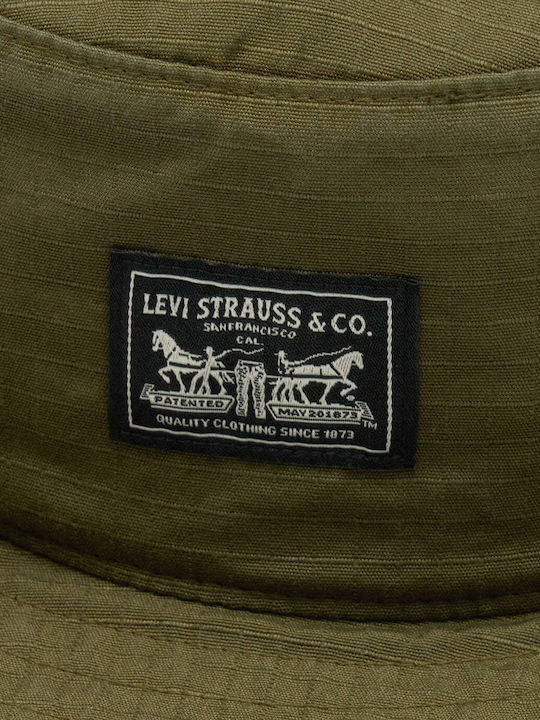 Levi's Текстилна Мъжка Шапка Стил Кофа Бежова