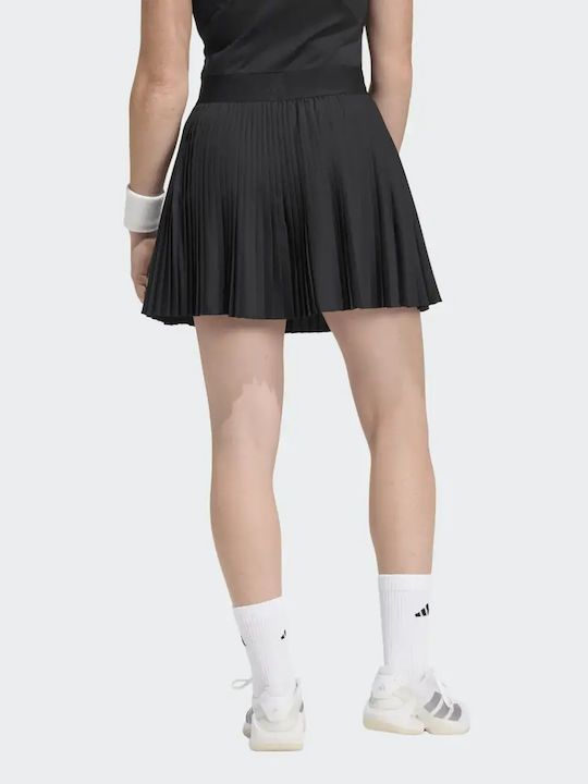 Plisat Fustă Black