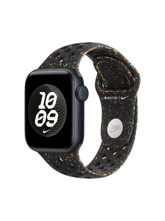 Apple Nike Sport Band - S/M Armband Silikon mit Pin Midnight Black (Apple Watch 38/40/41/42mm)