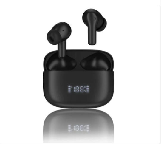 Roadstar HED-380NCBTBK In-ear Bluetooth Handsfree Earphones with Charging Case Black